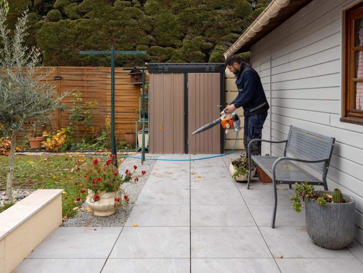 Aménagement paysager en maçonnerie Montilliers