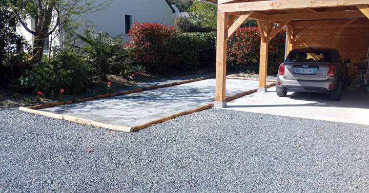 Aménagement espace extérieur Montilliers