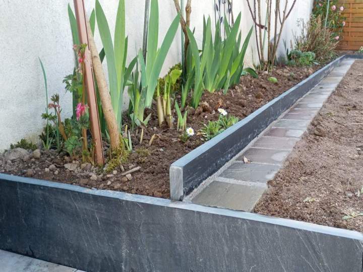 Bordure jardin Montilliers