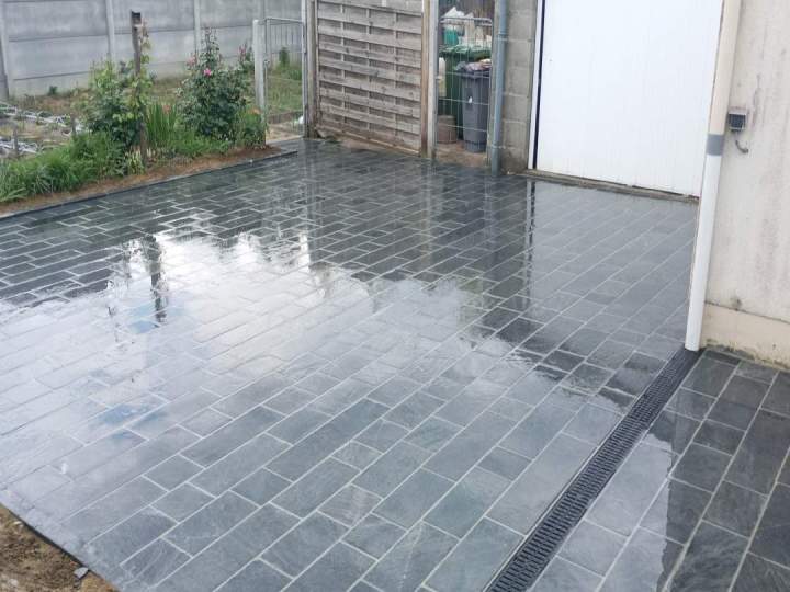 Dallage terrasse Montilliers